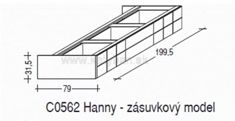 Hanny zsuvkov modul
