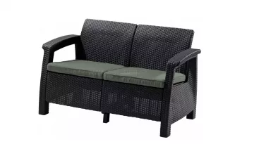Modern sofa Corfu love seat - hned