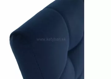 Jedlensk stolika Saloma new modr velvet ltka