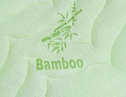 BAMBOO je matracov ltka utkan z prrodnho bambusovho vlkna, bavlny a polyesteru. Tento nov materil je etrn voi ivotnmu prostrediu a m vlastnosti, ktor s optimlne pre vyuitie v matracoch. Je hodvbne mkk a prjemn na dotyk. Bamboo prirodzene odpudzuje mikroorganizmy a je nekriv. Ltka je praten do 60  C.