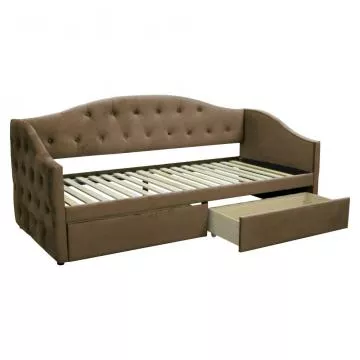 Poste s lonm priestorom, 90x200, hned Velvet ltka, ZASKA