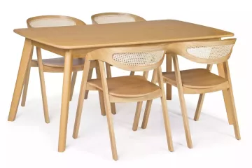 Jedálenský set Stôl Apollo stoličky Guru