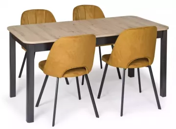Jedálenský set Stôl ST 47M KT 680M