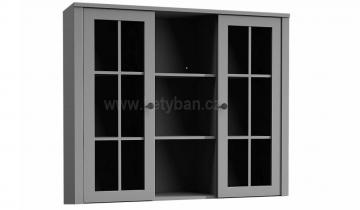 Nádstavec na komodu Provance W2D sivá