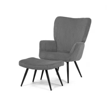Relaxa�n� kreslo s podno�kou AK-L7285 - Grey6