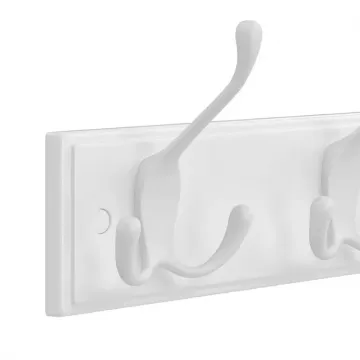 Vešiak ABP-E1030 WT - drevený, biely