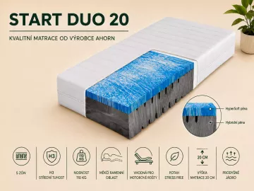 Penový matrac Start Duo 20