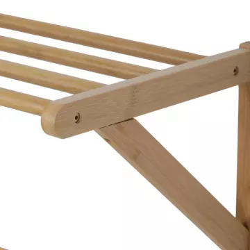 N�stenn� polica s ve�iakmi z mas�vneho bambusu DR-B005