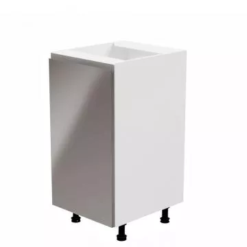 Spodn skrinka, biela / ed extra vysok lesk, av, AURORA D40