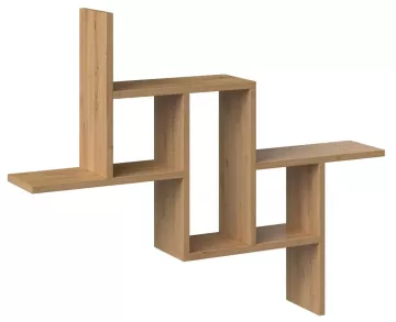 Závesná knižnica Finley dub artisan