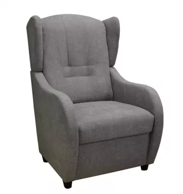 Relaxačné kreslo ušiak René Aston 16 sivé