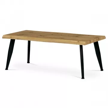 Stôl konferenčný, 120x60cm, mdf, prírodný, AHG-401 OAK