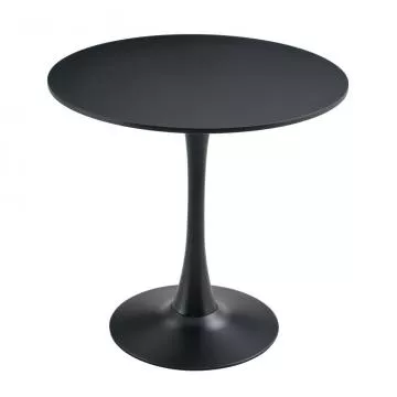 Jedlensk stl, okrhly, ierna, priemer 80 cm, REVENTON NEW