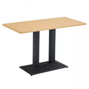 Jedlensk bistro stl, dub/ierna, 120x60 cm, RINALDO TYP 2