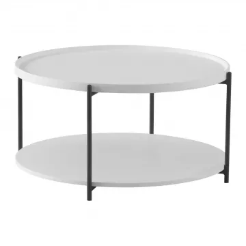 Konferenn stolk, biela/ierna, LAPIS