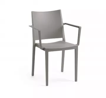 Kreslo MOSK ARMCHAIR - šedá