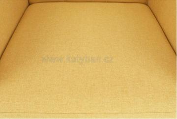 Kreslo Amedia horčicová