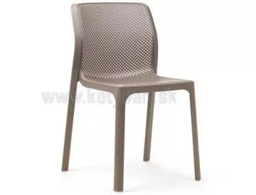 Plastová stolička Bit tortora