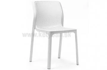 Plastová stolička Bit bianco