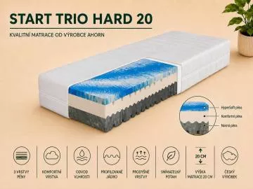 Sendvi�ov� matrac Start Trio Hard 20