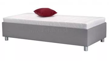 Čalúnená posteľ Fiona, Malmö new 83, bez čiel, s matracom, s vankúšom