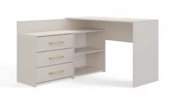 Písací stôl s komodou Dado kašmír