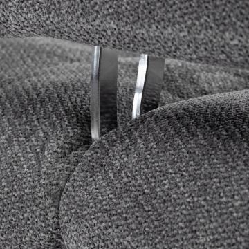 Rozkladacie kreslo, sivá, látka, ASB-C3410 GREY2 ? Šedá