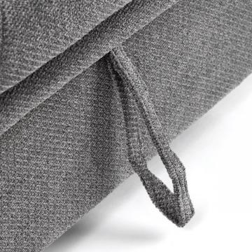 Rozkladacie kreslo, sivá, látka, ASB-C3410 GREY2 ? Šedá