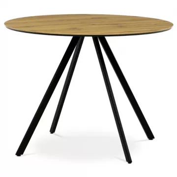 Jed�lensk� okr�hly st�l HT-R5010 oak