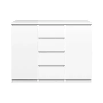 Komoda Simplicity 236 - biely lesk