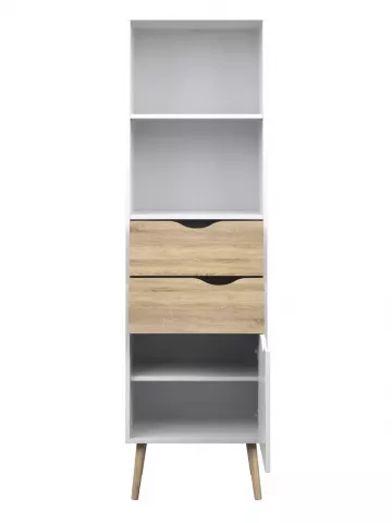 Regl Retro 382 - biela/dub