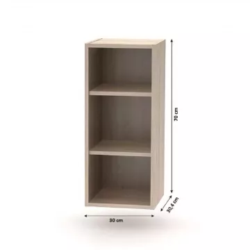 Horn otvoren skrinka, dub sonoma, NOVA PLUS NOPL-001-OH