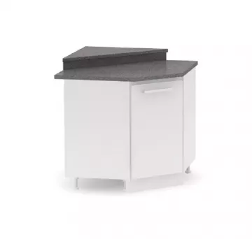 Nadstavec k rohovej skrinke 065, dekor granit antracit, NOVA PLUS