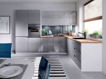 Spodn skrinka, biela / ed extra vysok lesk, av, AURORA D40S4
