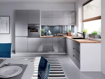 Spodn skrinka, biela / ed extra vysok lesk, av, AURORA D40S1