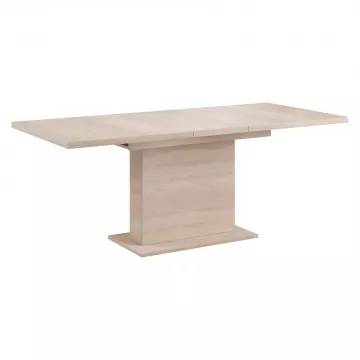 Jedlensk stl, dub sonoma, 160-200x90 cm, BOBA