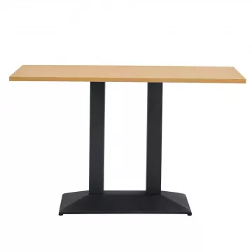 Jedlensk bistro stl, dub/ierna, 120x60 cm, RINALDO TYP 2