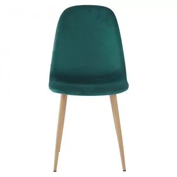 Stolika, smaragdov Velvet ltka/buk, LEGA NEW