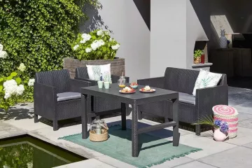 stl LYON rattan - grafit