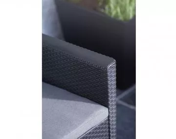 CLAIRE 3 SEATERS SOFA - grafit