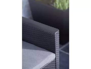CLAIRE 5 SEAT CORNER set - grafit