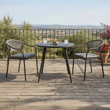 Z�hradn� stoli�ka AZC-L1352 - Grey