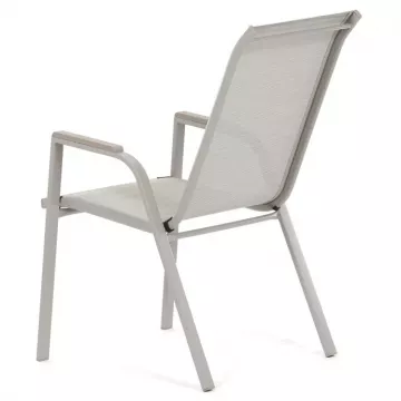 Záhradná stolička v elegantnom béžovom AZC-S1048