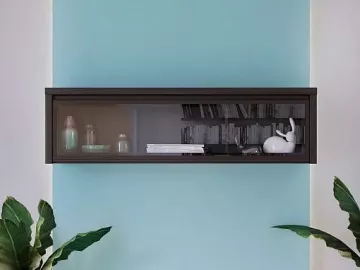 Zvesn polica Kaspian SFW/140 farba wenge