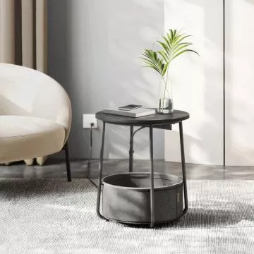 Odkladac� stol�k AKF-E1028 BK - �ierny