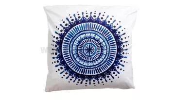 Povlak na vankik Blue kolekcie - Mandala