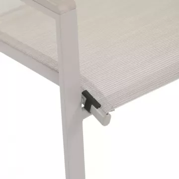 Záhradná stolička v elegantnom béžovom AZC-S1048