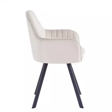 Dizajnov kreslo, bovoed Velvet ltka, AURIL