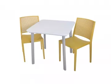 ITALIA BALCONY plastov stl - svetlo ed