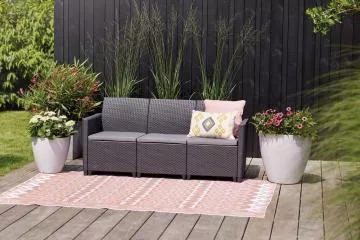 M�RIA 3 SEATERS SOFA - grafit